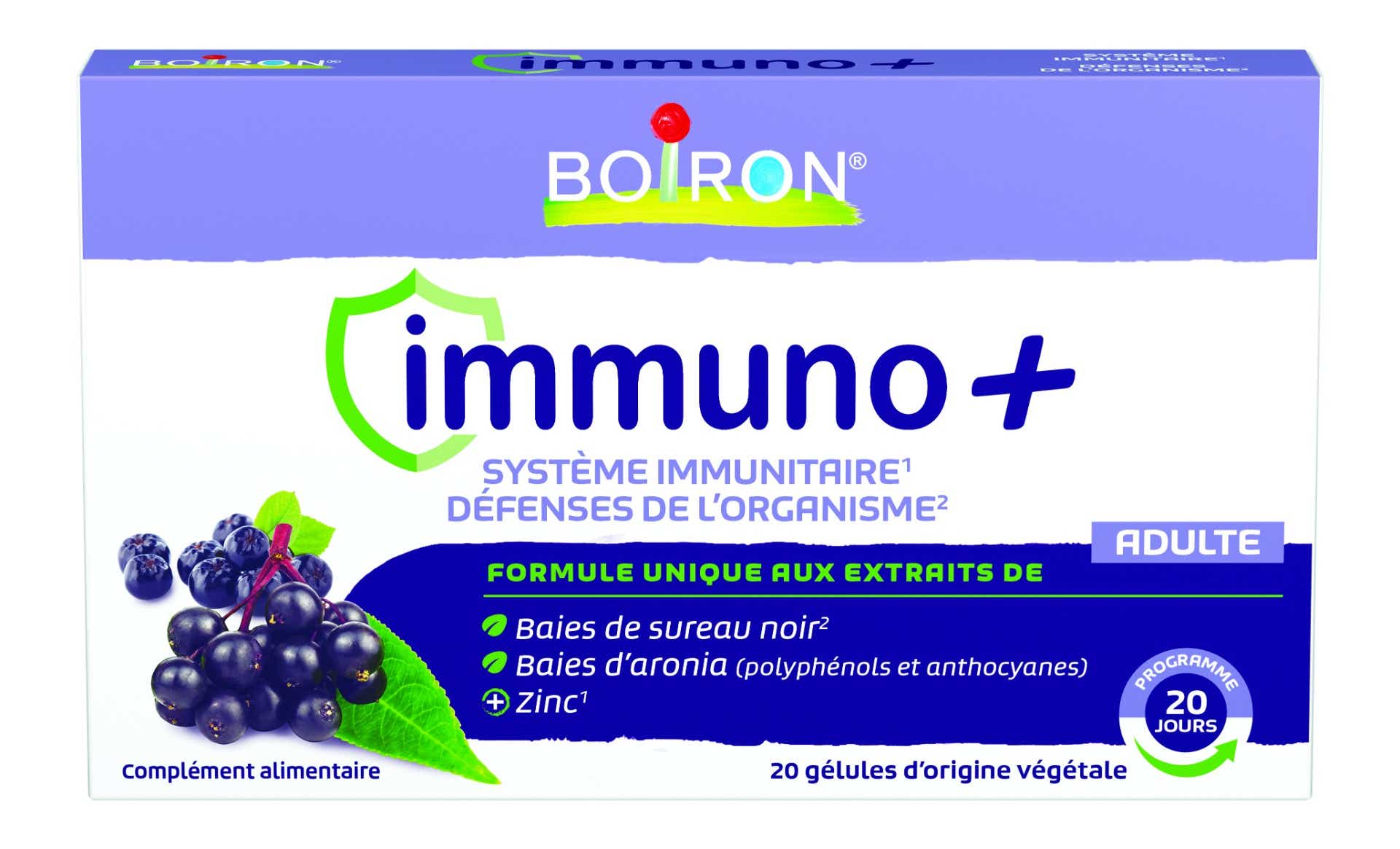 BOIRON IMMUNITE IMMUNO 20 GELULES