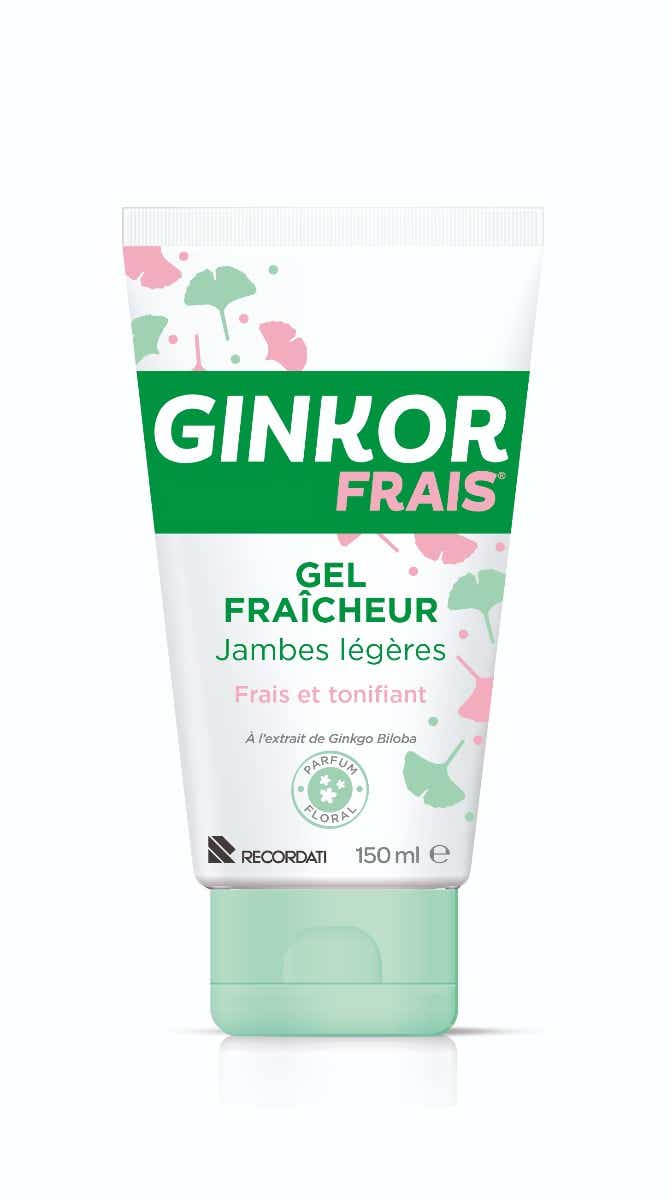BOUCHARA RECORDATI GINKOR FRAIS GEL FRAICHEUR JAMBES LEGERES 150ML