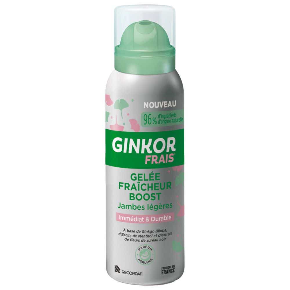 BOUCHARA RECORDATI GINKOR FRAIS GELEE FRAICHEUR BOOST JAMBES LEGERES 100ML
