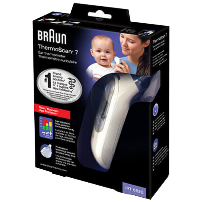 BRAUN THERMOSCAN 7 AGE PRECISION IRT6520