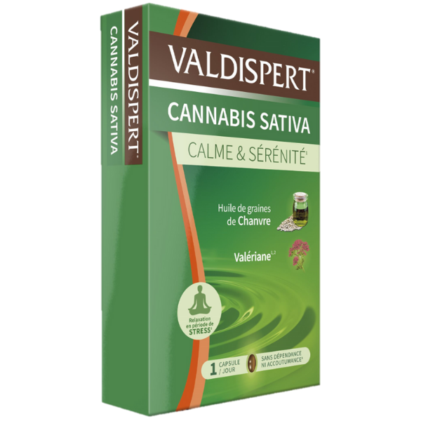 CANNABIS SATIVA CALME SERENITE 24 CAPSULES