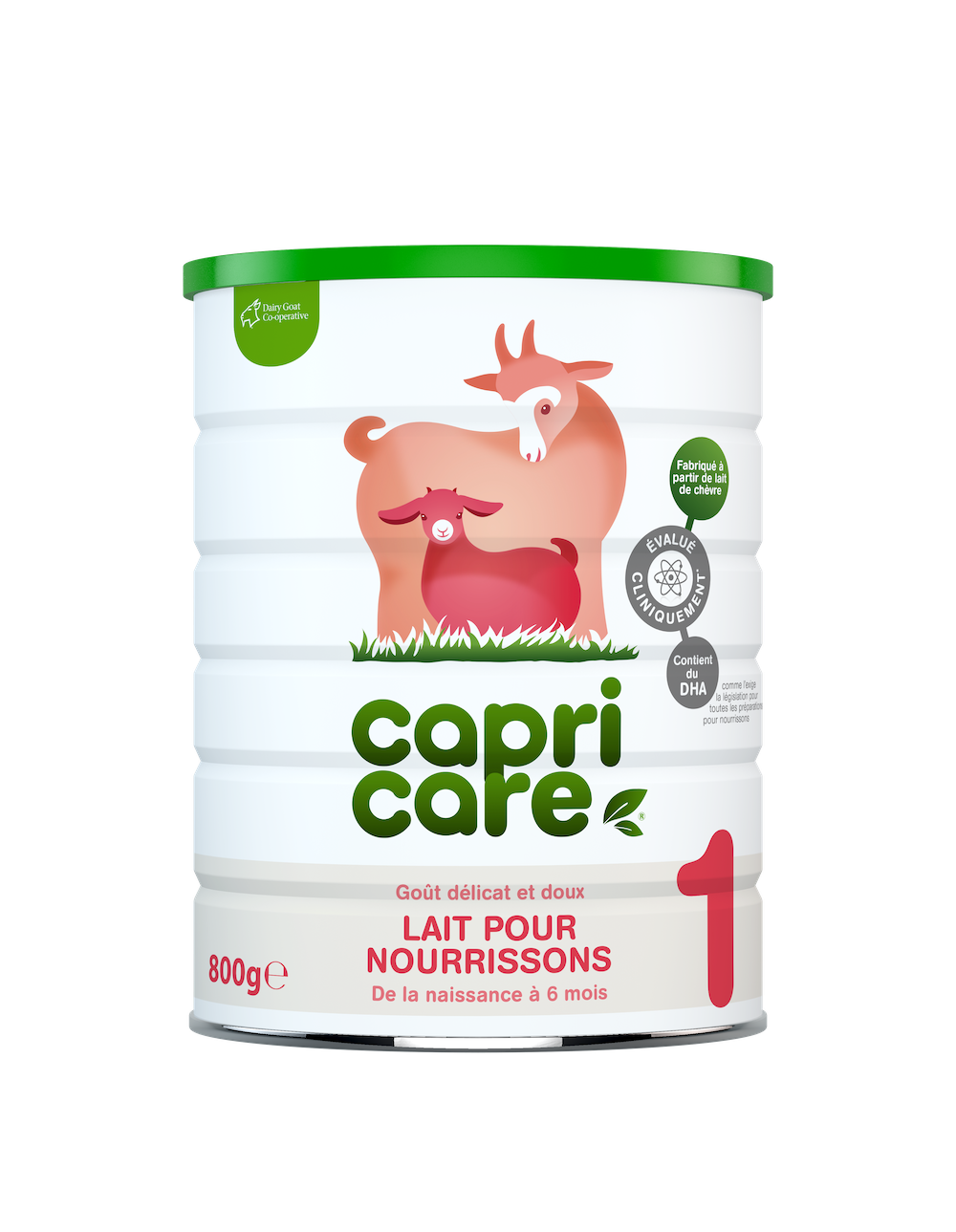 CAPRICARE LAIT 1ER AGE 0 A 6 MOIS LAIT DE CHEVRE 800G
