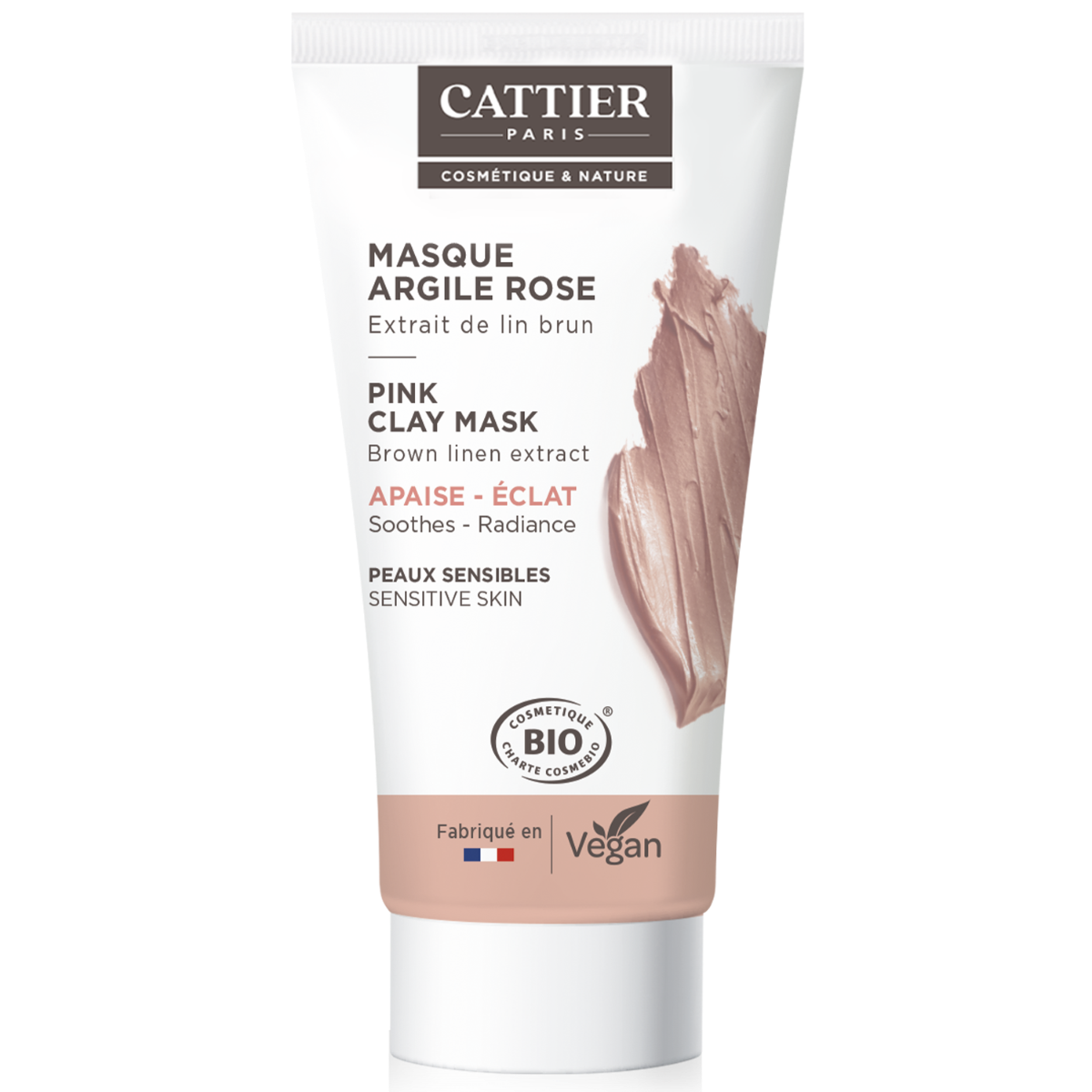 CATTIER MASQUE ARGILE ROSE 30ML