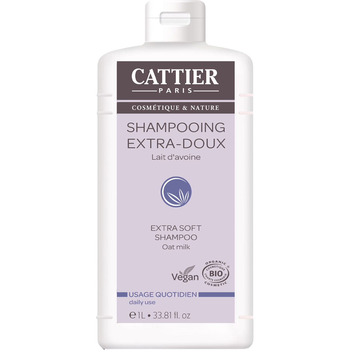 CATTIER SHAMPOOING EXTRA DOUX 1L