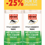 CINQ SUR CINQ REPULSIF MOUSTIQUES SPRAY CITRIODORA ANTI MOUSTIQUES TOUTES ZONES 2X100ML