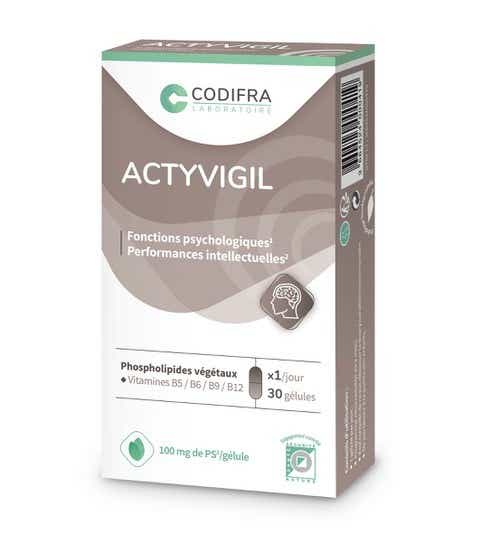 CODIFRA ACTYVIGIL 30 GELULES 34551