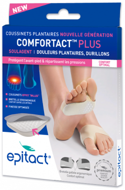COMFORTACT PLUS COUSSINS PLANTAIRES DOULEURS PLANTAIRES DURILLONS TAILLE M 2 COUSSINS