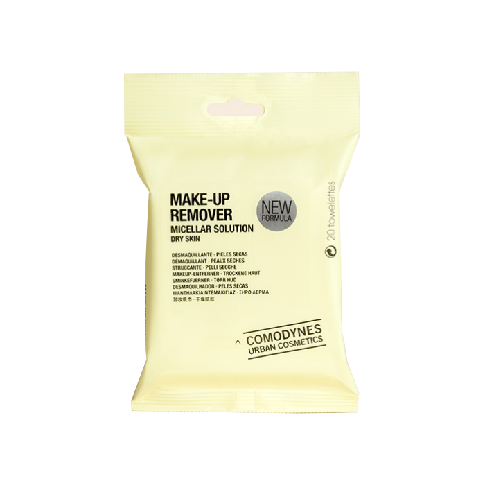 COMODYNES MAKE UP REMOVER PEAU SECHE 20 LINGETTES