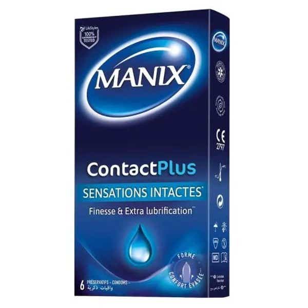 CONTACT PLUS SENSATIONS INTACTES 6 PRESERVATIFS