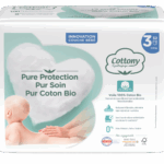 COTTONY COUCHES EN COTON BIO TAILLE 3 PAQUET DE 32 COUCHES