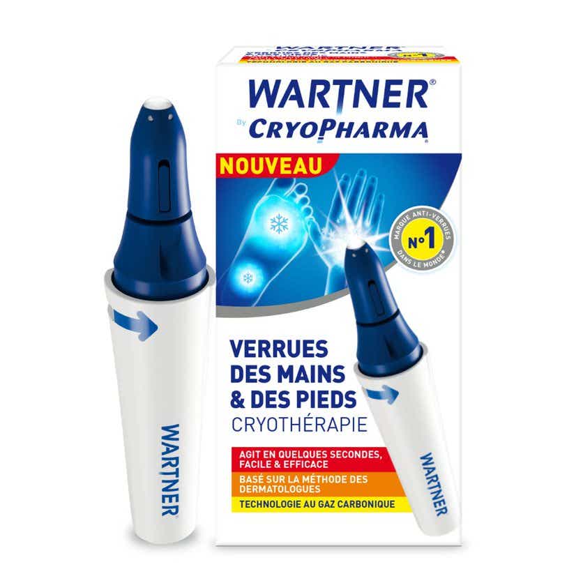 CRYOPHARMA WARTNER CRYOTHERAPIE VERRUES DES MAINS ET DES PIEDS 14ML