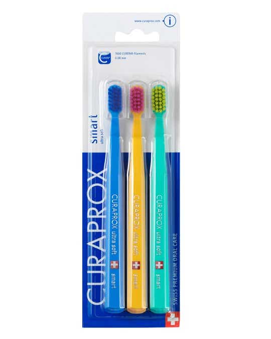 CS SMART TRIO PACK BROSSES A DENTS ULTRA SOFT X3 COLORIS ALEATOIRE