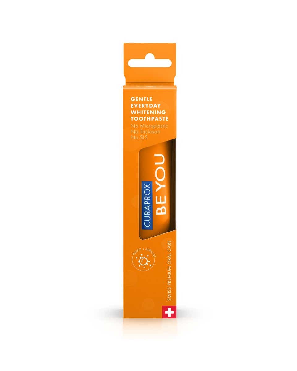 CURAPROX BE YOU DENTIFRICE ORANGE PURE HAPINESS PECHE ET ABRICOT 60ML