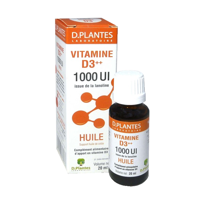 D PLANTES VITAMINE D3 1000UI HUILE 20ML