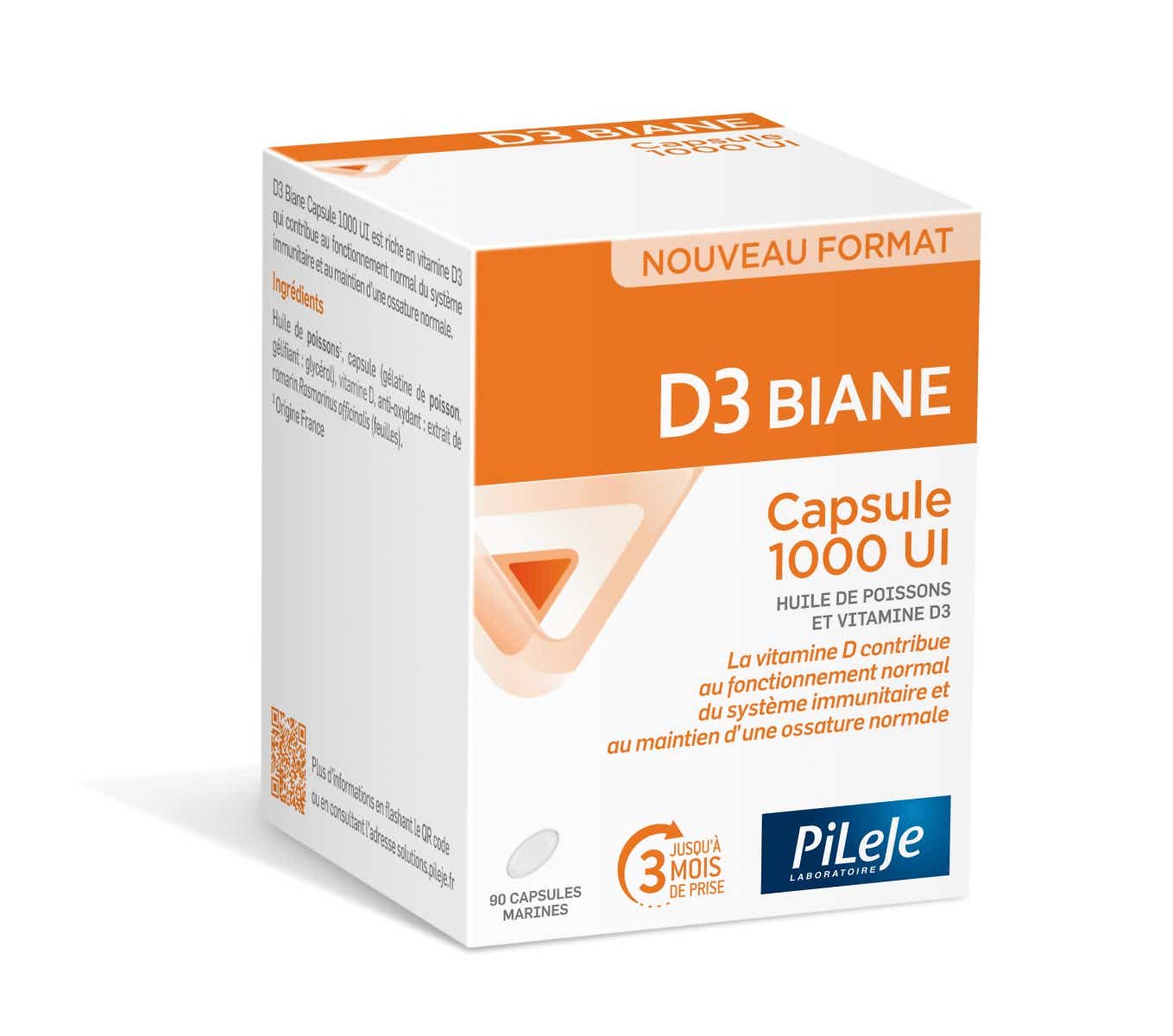 D3 BIANE 1000 UI 90 CAPSULES