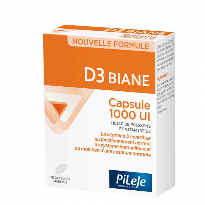 D3 BIANE 1000UI 30 CAPSULES MARINES
