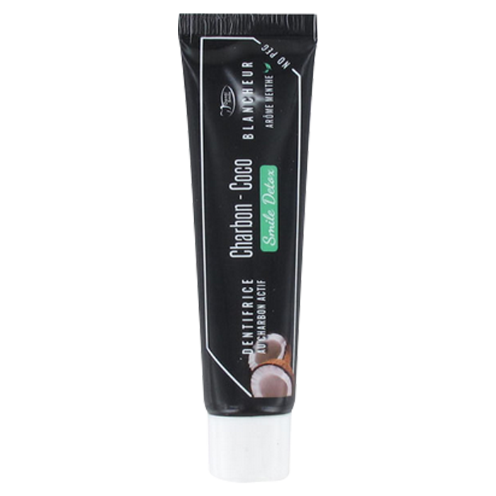 DENTI SMILE SMILE DETOX DENTIFRICE AROME MENTHE CHARBON COCO 30G