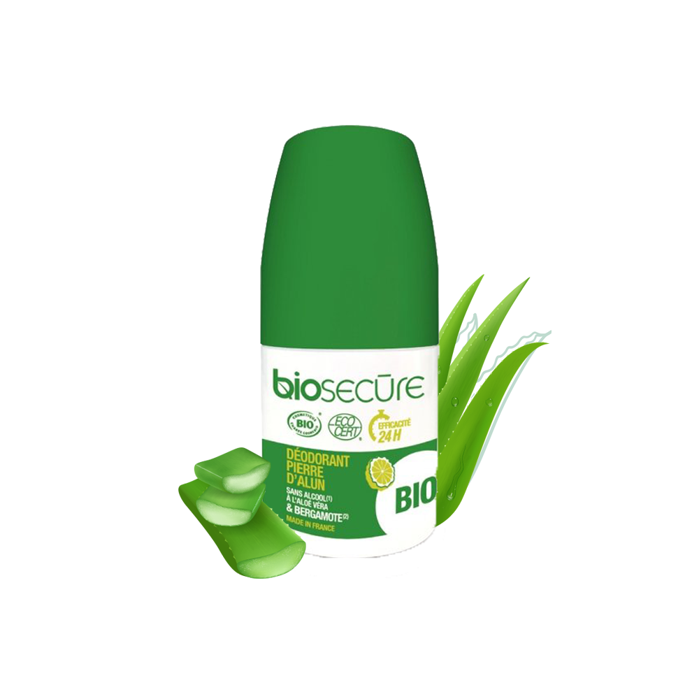 DEODORANT A LA PIERRE D ALUN BERGAMOTE 50ML