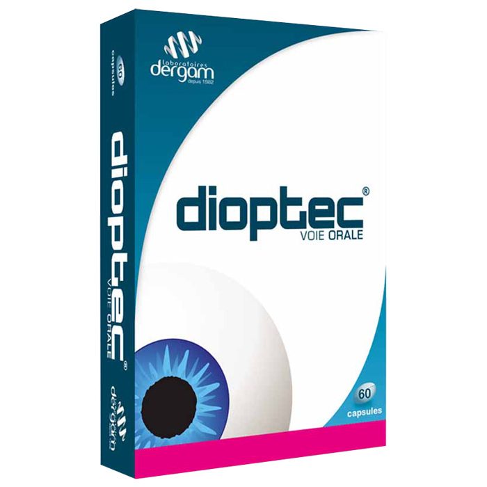 DERGAM DIOPTEC 60 CAPSULES