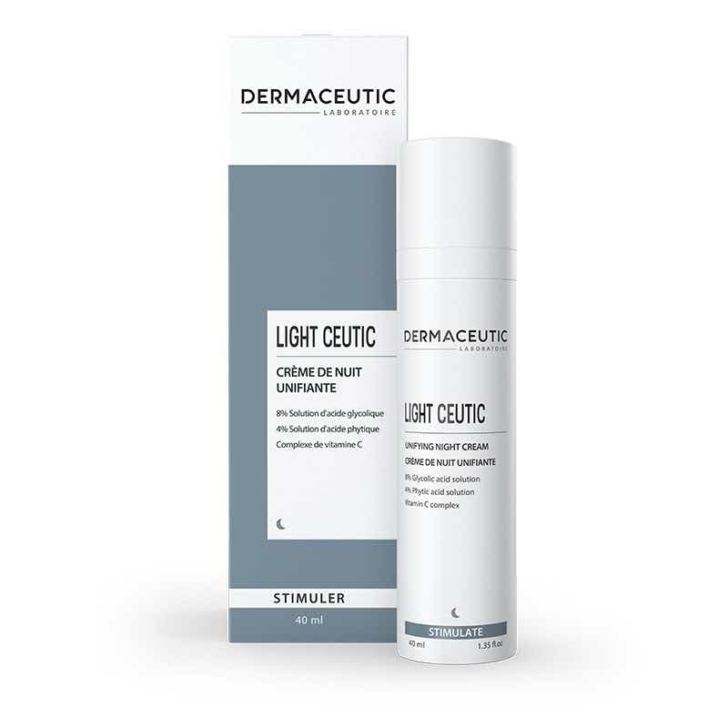 DERMACEUTIC LIGHT CEUTIC SOIN DE NUIT FLACON AIRLESS 40ML
