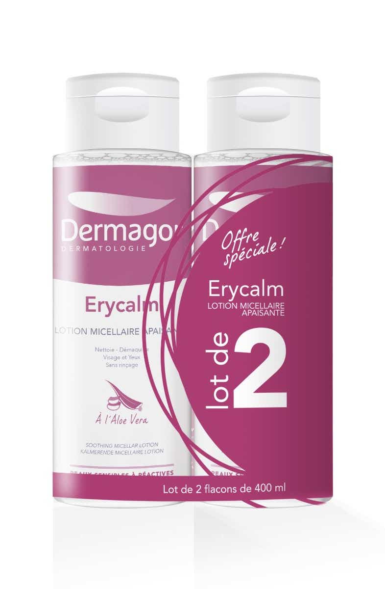 DERMAGOR ERYCALM LOTION MICELLAIRE DUO 2X400ML