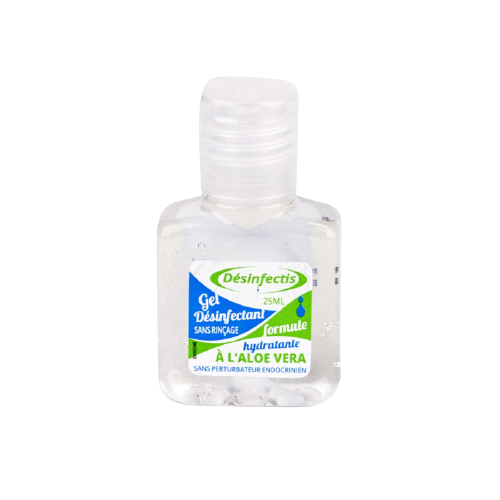 DESINFECTIS GEL DESINFECTANT SANS RINCAGE A L ALOE VERA 25ML