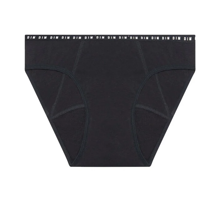 DIM CULOTTE MENSTRUELLE LAVABLE COTON BIO FLUX ABONDANT TAILLE 36 38 1 UNITE