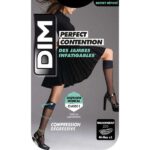 DIM PERFECT CONTENTION MI BAS DE CONTENTION TRANSPARENT NOIR 36 38