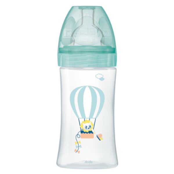 DODIE SENSATION BIBERON ANTI COLIQUE 0 6 MOIS TETINE PLATE DEBIT 2 270ML