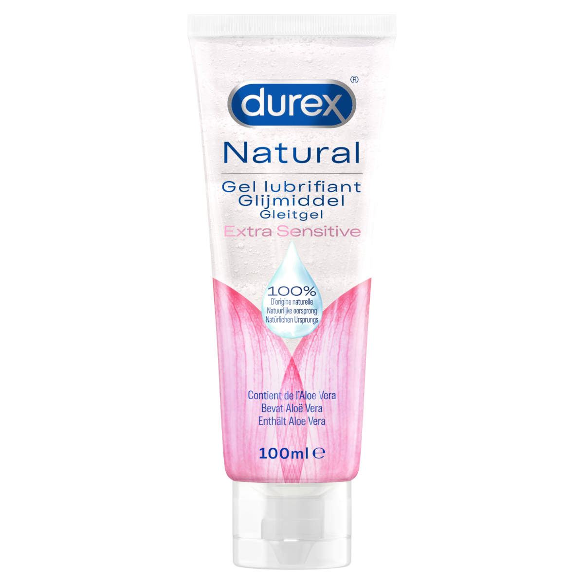 DUREX GEL LUBRIFIANT NATUREL EXTRA SENSITIVE 100 ML