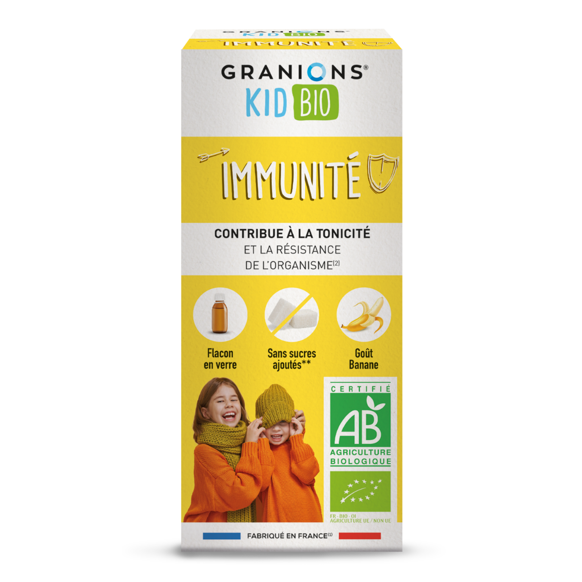 EA PHARMA GRANIO ENFANT IMMUNITE AROME BANANE 125ML
