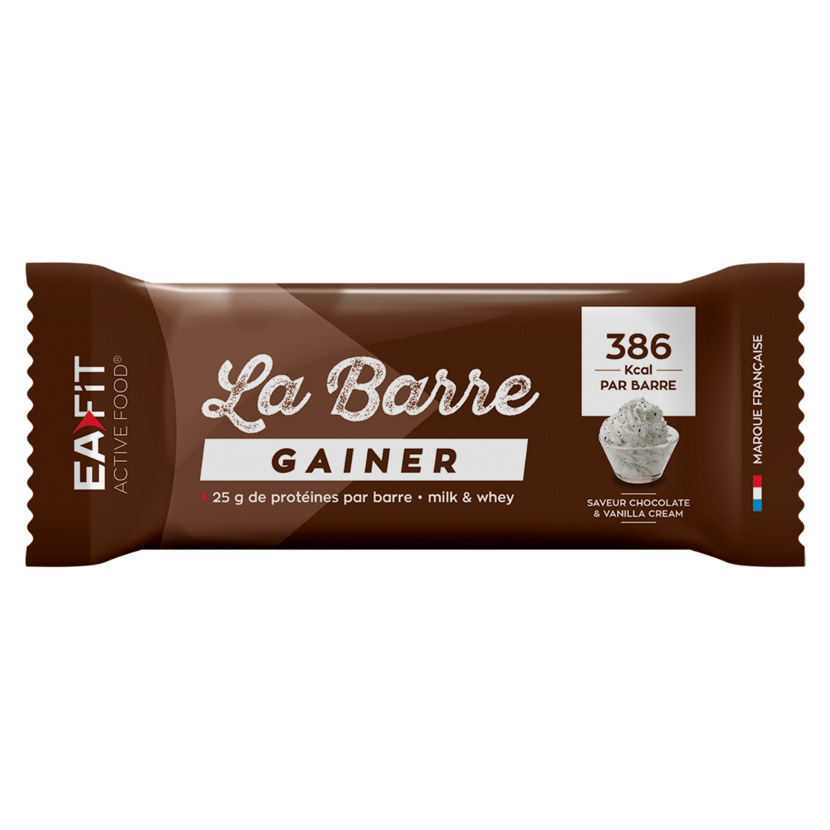 EAFIT LA BARRE GAINER CHOCOLATE VANILLA CREAM 90G