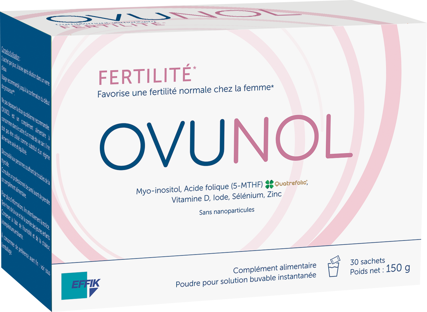 EFFIK OVUNOL FERTILITE 30 SACHETS