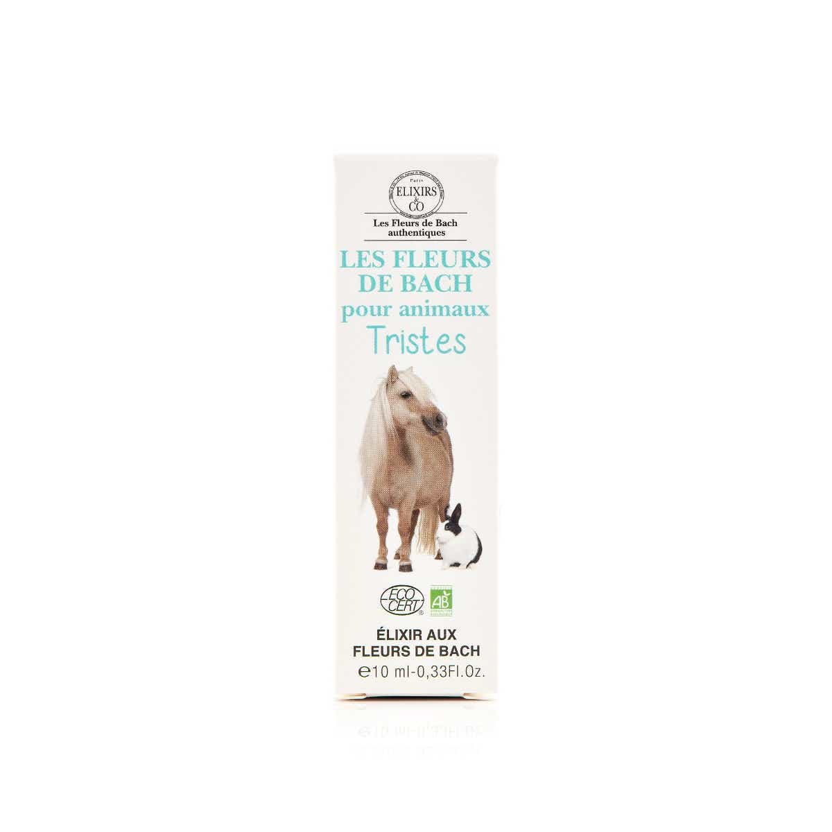 ELIXIRS CO SPRAY LES FLEURS DE BACH ANIMAUX TRISTES BIO 10ML