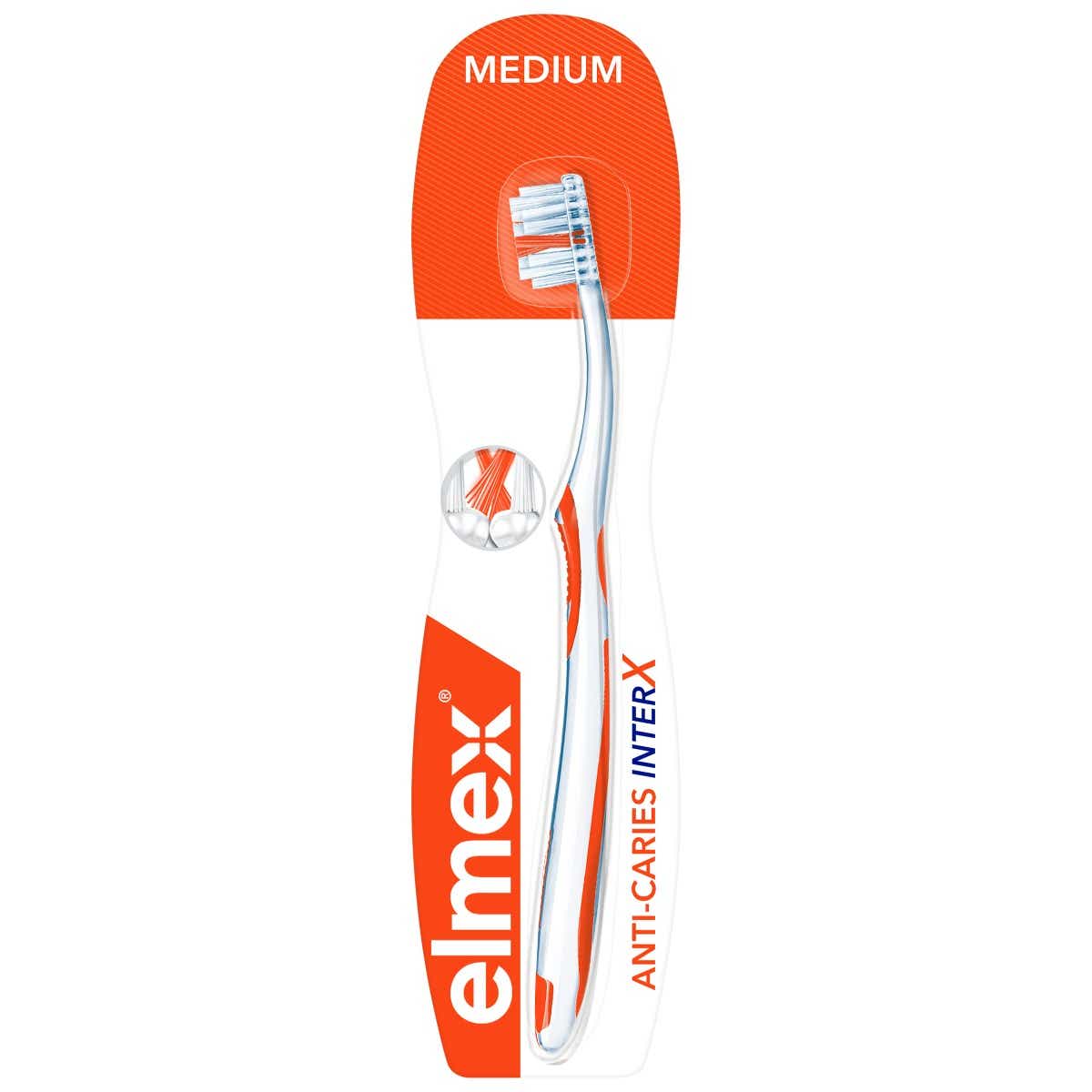 ELMEX BROSSE A DENTS ANTI CARIES INTERX MEDIUM 1 UNITE