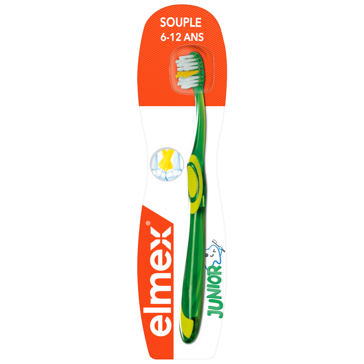 ELMEX BROSSE A DENTS SOUPLE JUNIOR 6 A 12 ANS 1 UNITE