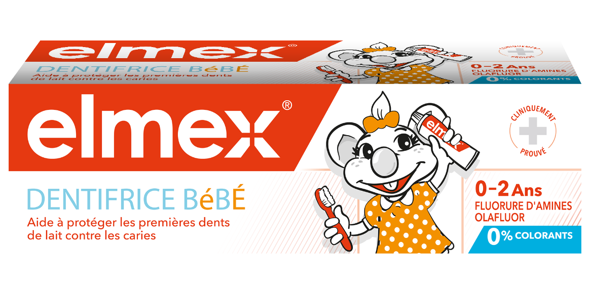 ELMEX DENTIFRICE BEBE 0 A 2 ANS 50ML