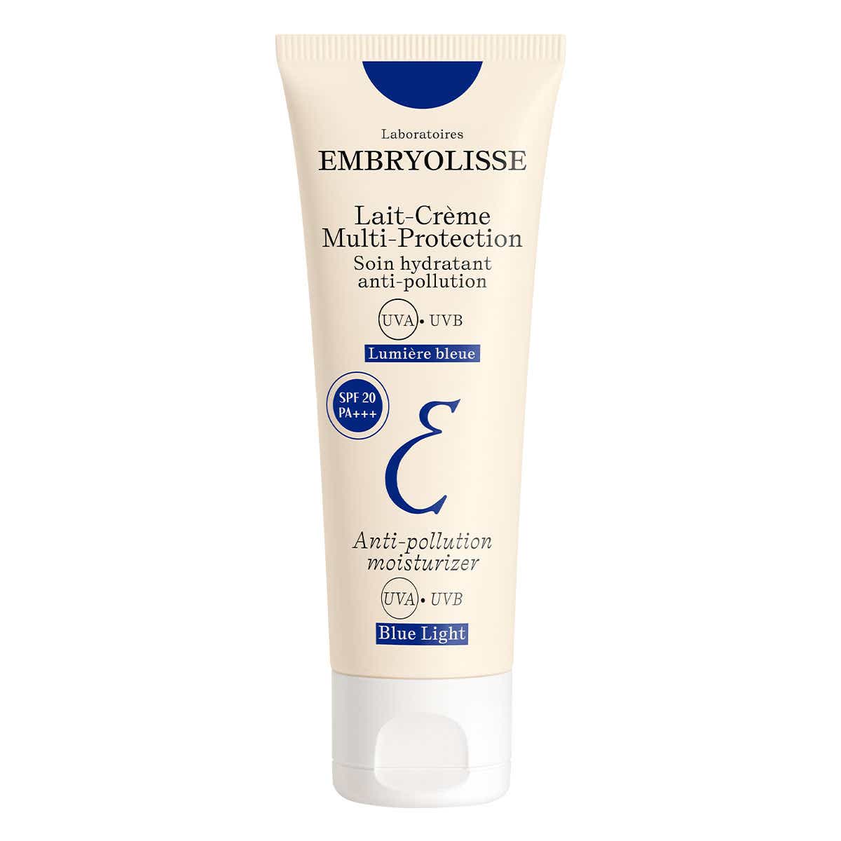 EMBRYOLISSE LES HYDRATANTS LAIT CREME MULTI PROTECTIONS SPF 20 VISAGE TOUS TYPES DE PEAUX 40ML