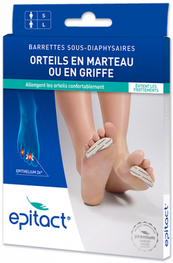 EPITACT BARRETTES SOUS DIAPHYSAIRES HOMME 1 PAIRE