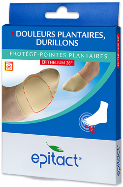 EPITACT PROTEGE POINTES PLANTAIRES DOULEURS PLANTAIRES ET DURILLONS TAILLE M 1 PAIRE
