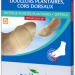 EPITACT PROTEGE POINTES PLANTAIRES ORTEILS DOULEURS PLANTAIRES ET CORS DORSAUX TAILLE S 1 PAIRE