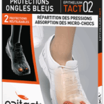 EPITACT SPORT PROTECTIONS ONGLES BLEU TAILLE L 2 UNITES 1