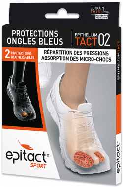 EPITACT SPORT PROTECTIONS ONGLES BLEU TAILLE L 2 UNITES 1