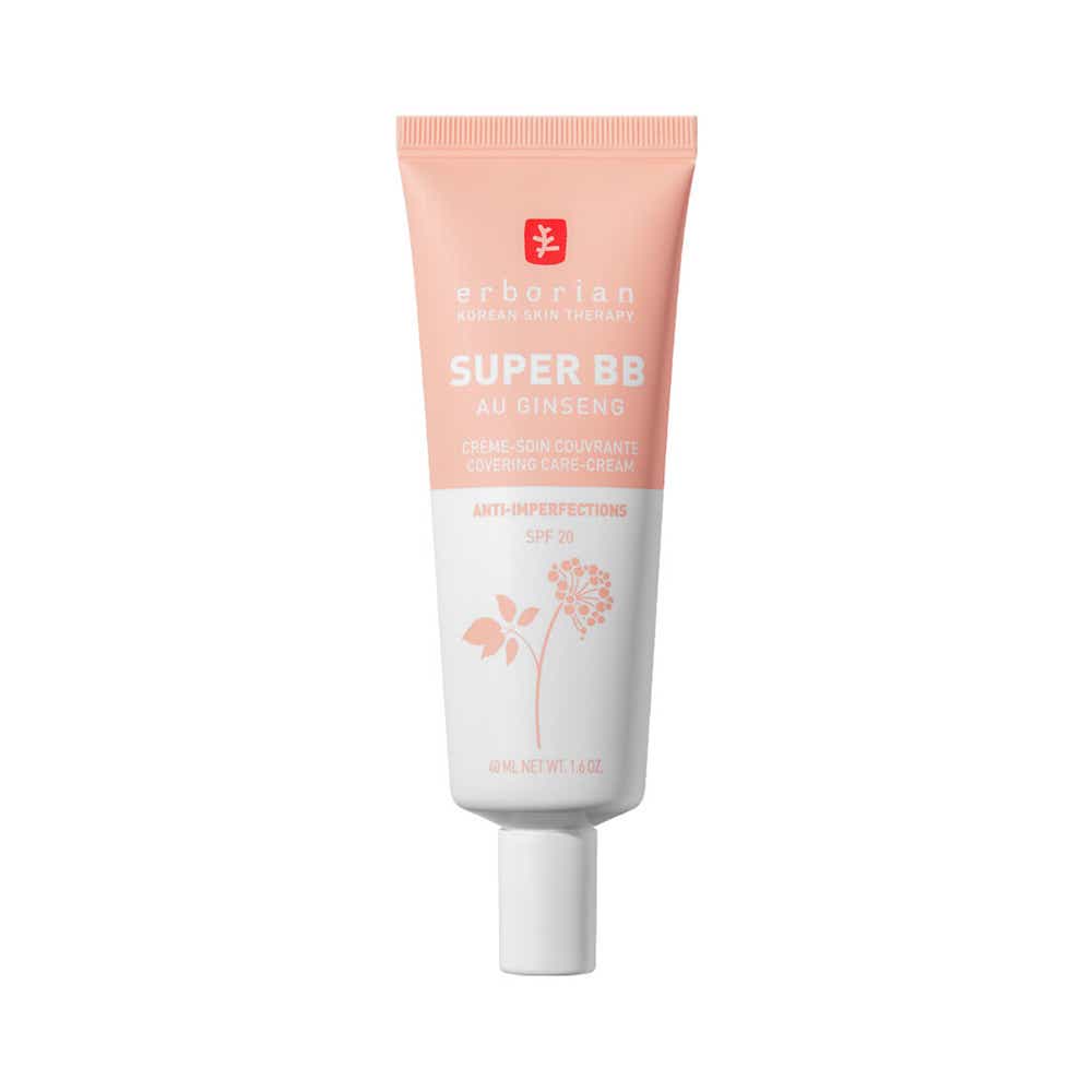 ERBORIAN SUPER BB CREME SOIN COUVRANTE ANTI IMPERFECTIONS TEINTEE CLAIRE SPF20 PEAUX A IMPERFECTIONS 40ML