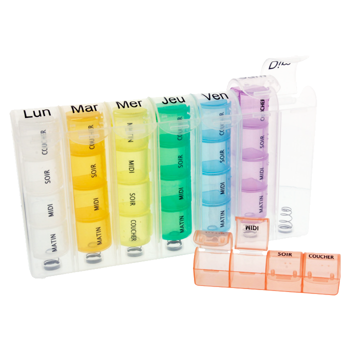 ESTIPHARM PILULIER HEBDOMADAIRE 1 UNITE