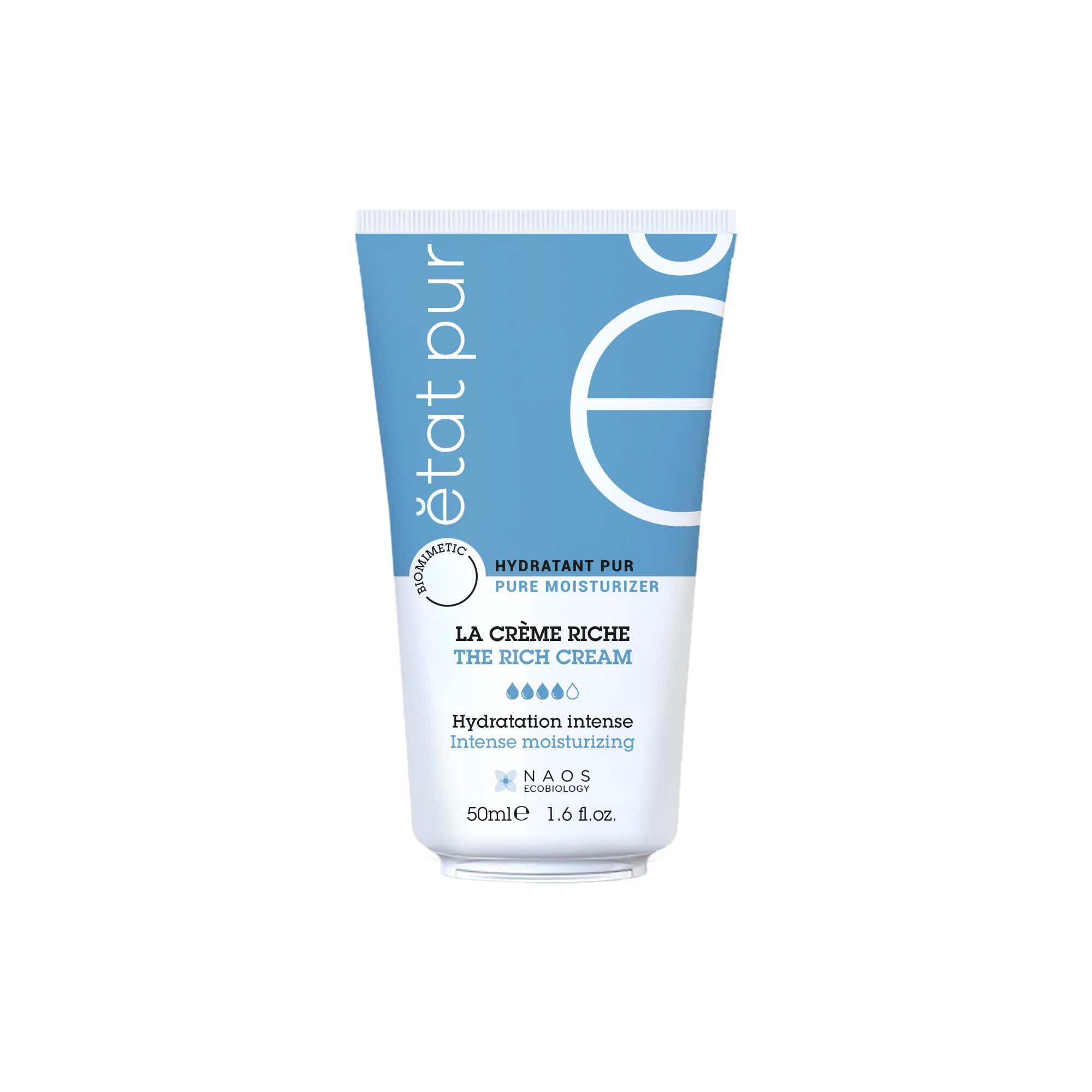 ETAT PUR HYDRATANTS PURS CREME RICHE HYDRATANTE VISAGE PEAUX SECHES 40ML
