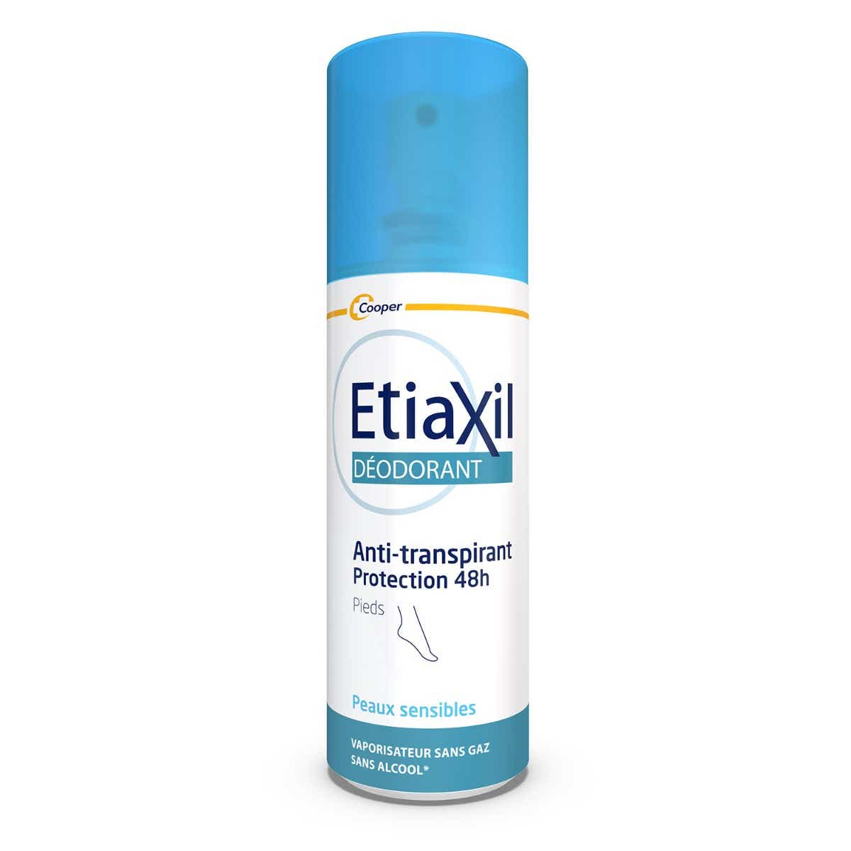 ETIAXIL DEODORANT ANTI TRANSPIRANT 48H PIEDS 100ML