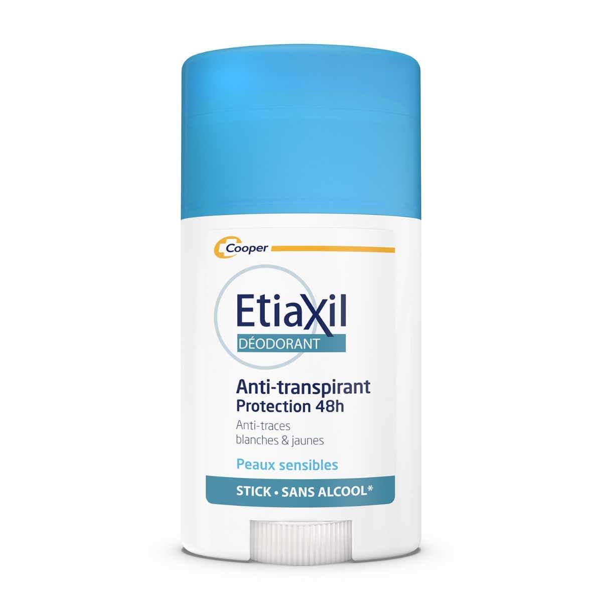 ETIAXIL DEODORANT STICK ANTI TRANSPIRANT 48H 40ML