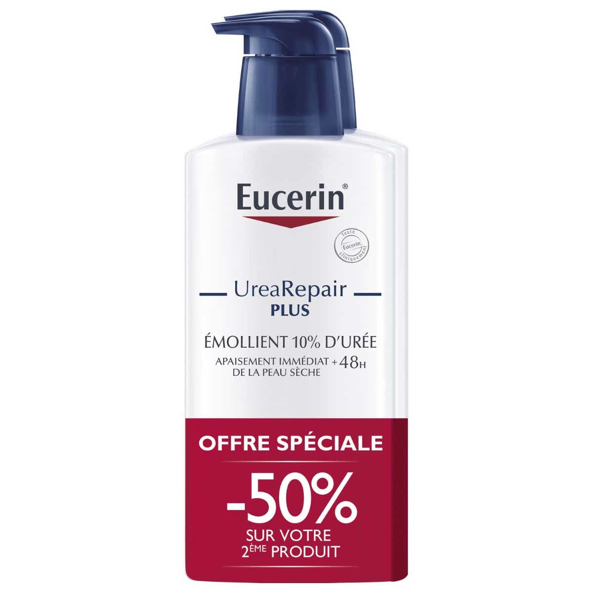 EUCERIN COMPLETE REPAIR EMOLLIENT REPARATEUR 10 D UREE 2X400ML