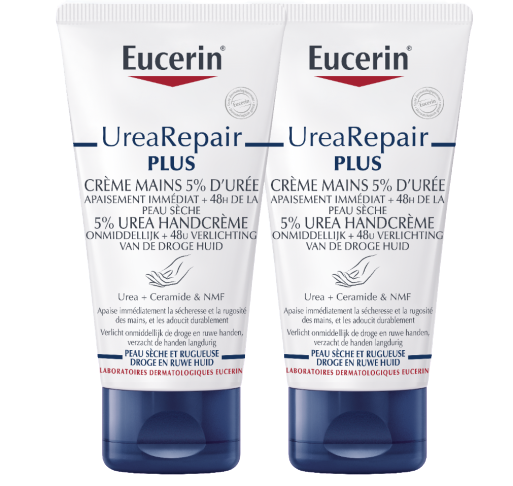 EUCERIN CREME MAINS REPARATRICE UREA REPAIR 2 X 75ML